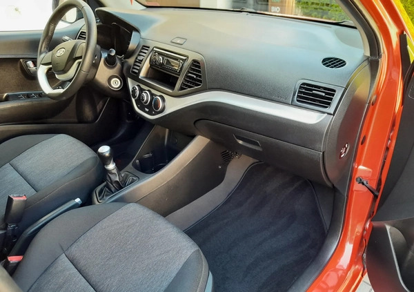 Kia Picanto cena 21900 przebieg: 44000, rok produkcji 2011 z Jarocin małe 172